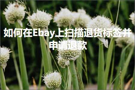 跨境电商知识:如何在Ebay上扫描退货标签并申请退款